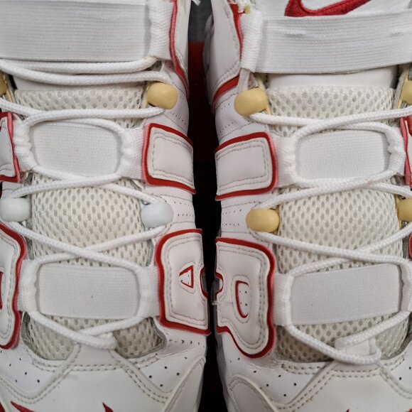 %Size 10.5 Men 2021 Nike Air More Uptempo \'96 White Varsity Red A 11 main image 8